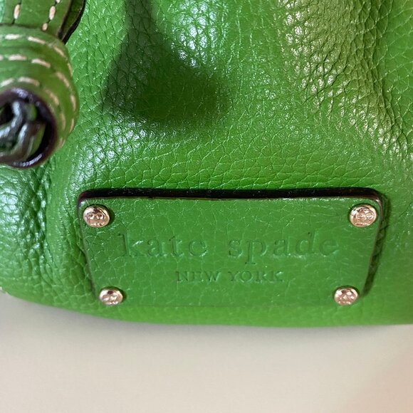 Kate Spade Drawstring Large Green Bag - Picture 5 of 11